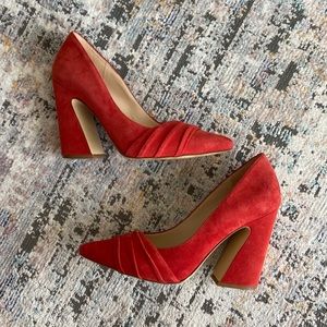 Red/Orange Nine West Fun Heel